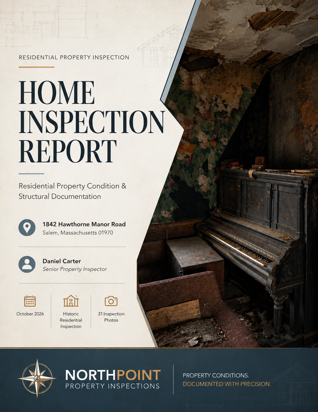 Home Inspection Report cover
