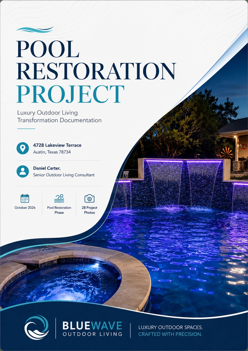 Luxury Pool Restoration cover