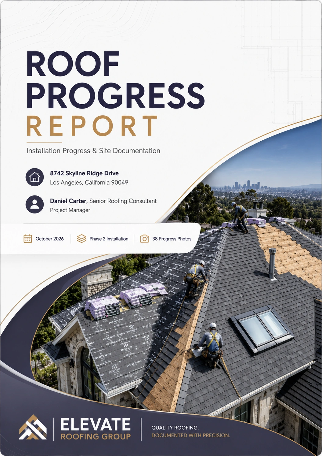 Roof Inspection Report cover